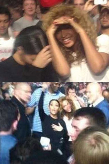 Kim Kardashian Beyonce Watch The Throne Birmingham