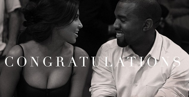 Kim Kardashian Kanye West Congrats From Beyonce