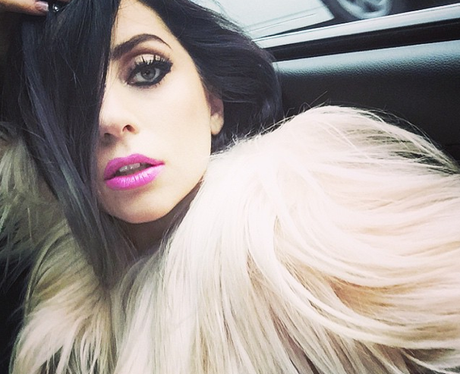 Lady Gaga selfie