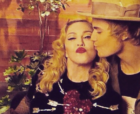 Madonna and Justin Bieber