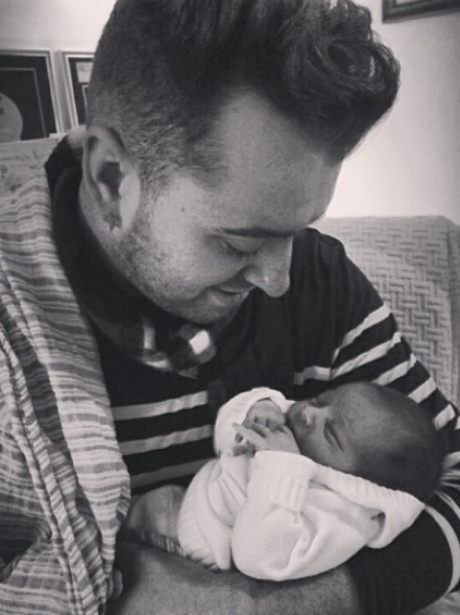 Sam Smith with Godson