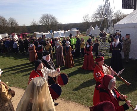 King Richard III has a service at Bosworth