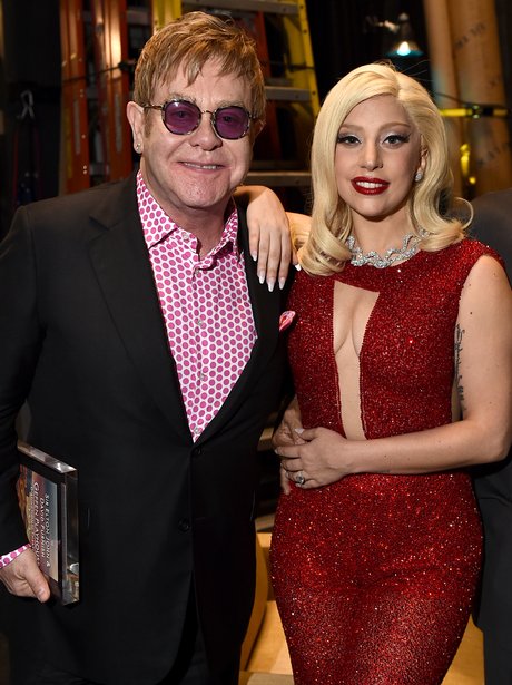 Sir Elton John and Lady Gaga