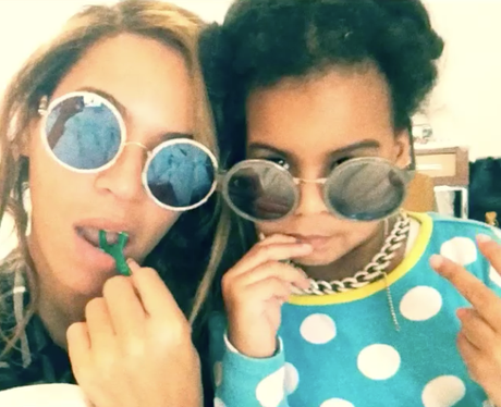 Beyonce and Blue Ivy