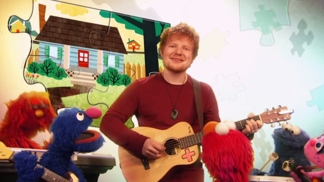 Ed Sheeran Sesame Street 2015