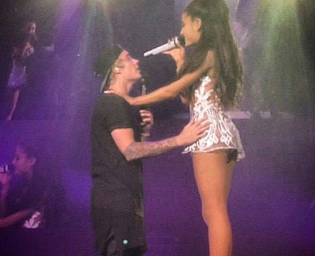 Justin Bieber and Ariana Grande