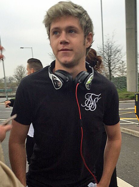 Niall Horan at the airport