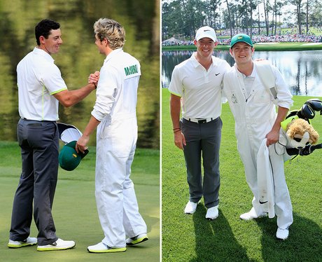 Niall Horan Golf Caddy To Rory Mcllroy