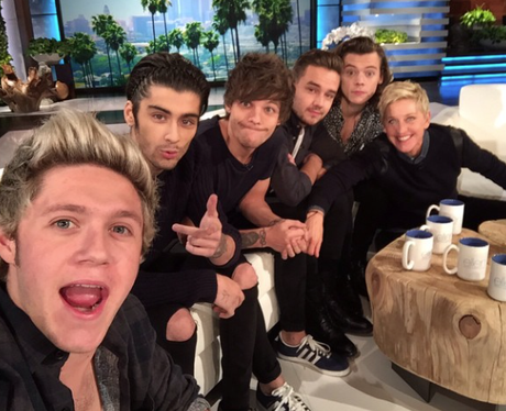 One Direction and Ellen