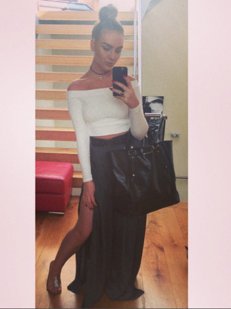 Perrie Edwards Maxi Skirt