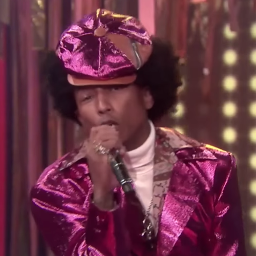 WATCH Pharrell Jimmy Fallon Perform As Eighties Hip Hop Duo Afro Deziak Capital