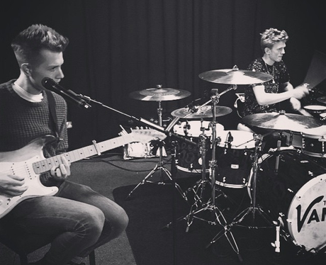 The Vamps Rehearsing
