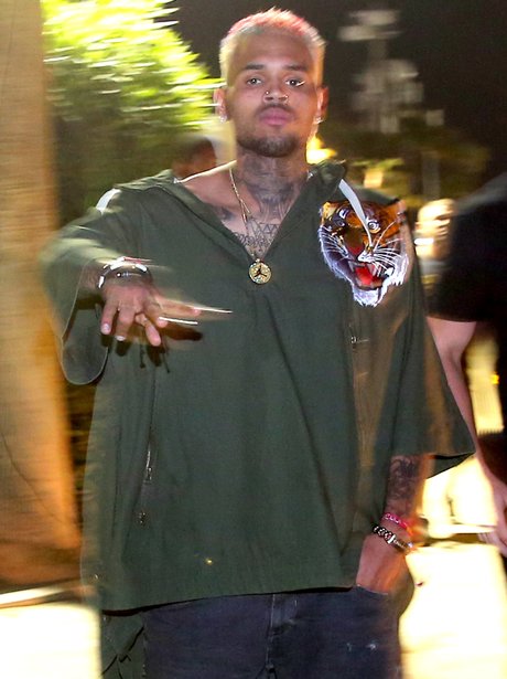 Chris Brown Coachella 2015