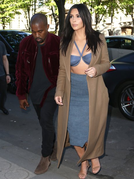 Kim Kardashian and Kanye West