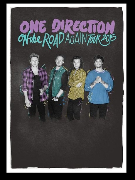 One Direction New Tour Poster