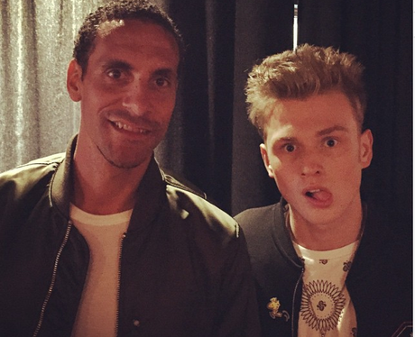 Tristan The Vamps and Rio Ferdinand