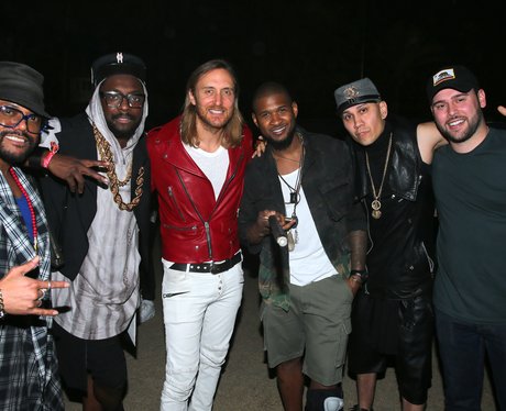Usher and David Guetta Coachella 2015