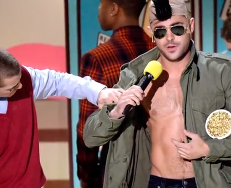 Zac Efron and Dave Franco MTV Movie Awards Topless