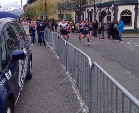 Capital FM at the Manchester Marathon Part 1.