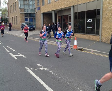 Capital FM at the Manchester Marathon Part 1.