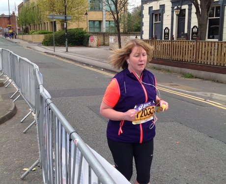 Capital FM at the Manchester Marathon Part 1.