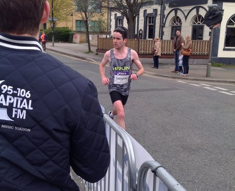 Capital FM at the Manchester Marathon Part 1.