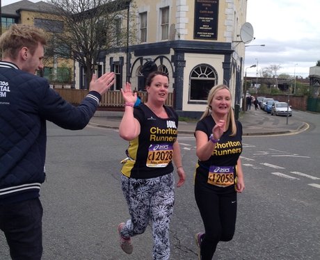 Capital FM at the Manchester Marathon Part 1.