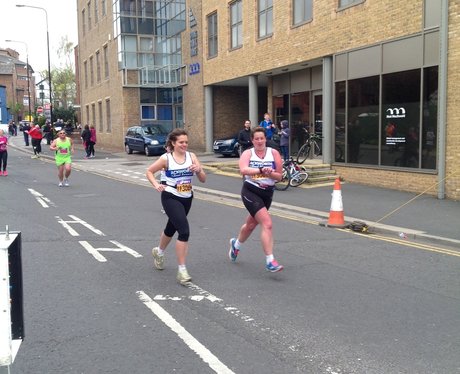 Capital FM at the Manchester Marathon Part 1.