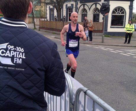 Capital FM at the Manchester Marathon Part 1.