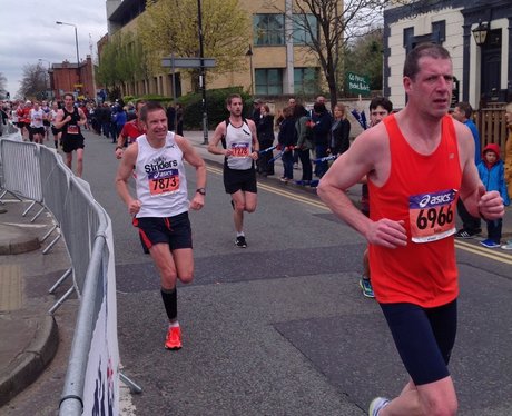 Capital FM at the Manchester Marathon Part 1.