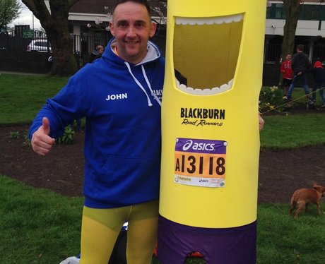 Capital FM at the Manchester Marathon Part 1.
