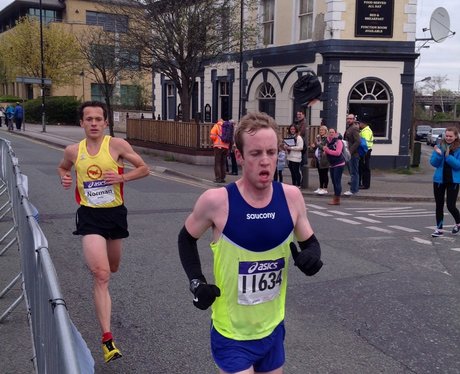 Capital FM at the Manchester Marathon Part 1.