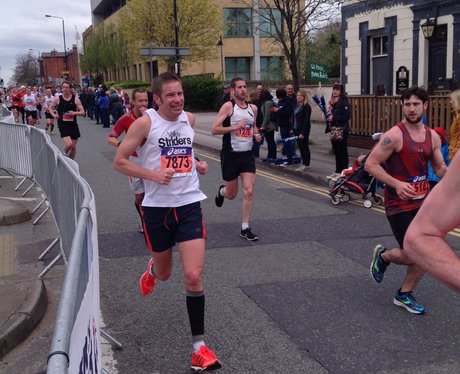 Capital FM at the Manchester Marathon Part 1.