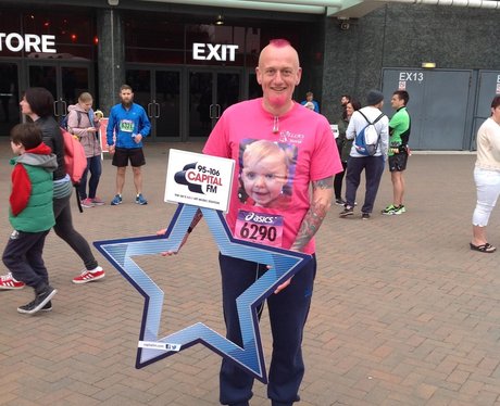 Capital FM at the Manchester Marathon Part 2.