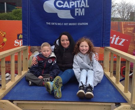 Capital FM at the Manchester Marathon Part 2.
