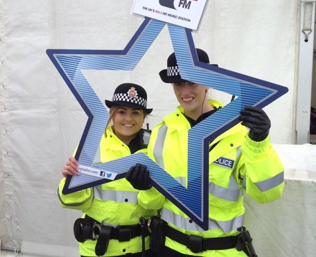 Capital FM at the Manchester Marathon Part 2.