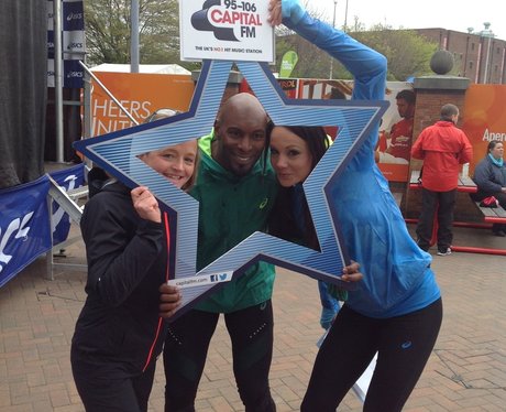 Capital FM at the Manchester Marathon Part 2.
