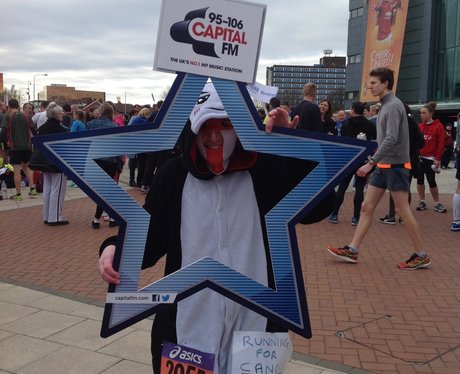 Capital FM at the Manchester Marathon Part 2.