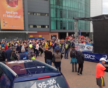 Capital FM at the Manchester Marathon Part 2.
