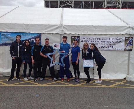 Capital FM at the Manchester Marathon Part 2.