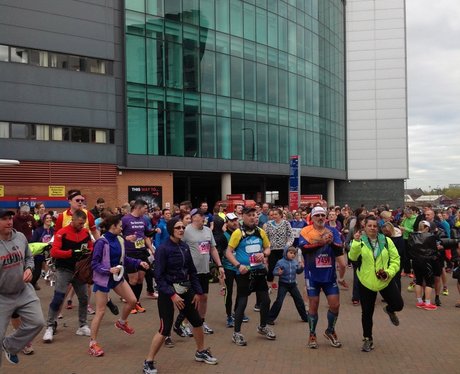 Capital FM at the Manchester Marathon Part 2.