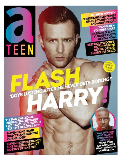 Harry Judd aTeen Magazine 2015