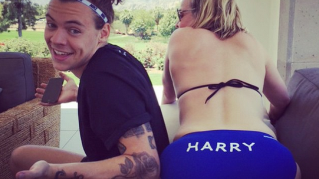 Harry Styles Thigh Tattoo Chelsea Handler Instagra