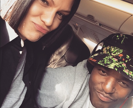Jessie J and Luke James Instagram