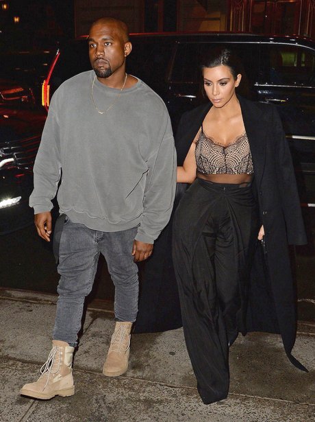 Kim Kardashian and Kanye West