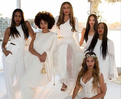 Tina Knowles Wedding Beyonce Brisemaid