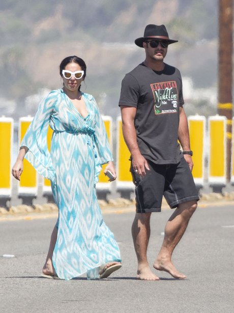 Lady Gaga and Taylor Kinney