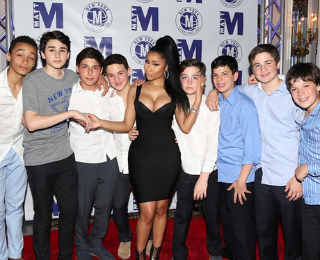 Nicki Minaj at Bar Mitzvah