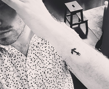 Sam Smith new tattoo
