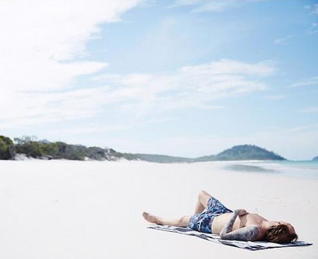 Avicii on a beach in Jakarta